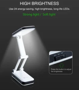 Dp Led Light Rechargeable And Fashionable Folding Design Smd Led Desk Lamp Led Dual Purpose 6 262x300