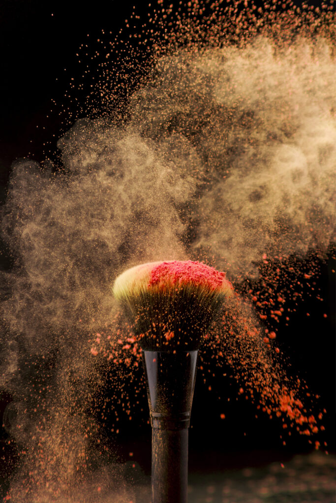 Home Burst Powder Makeup Brush Dark Background 683x1024